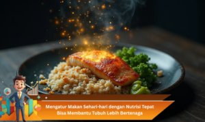 Mengatur Makan Sehari-hari dengan Nutrisi Tepat Bisa Membantu Tubuh Lebih Bertenaga